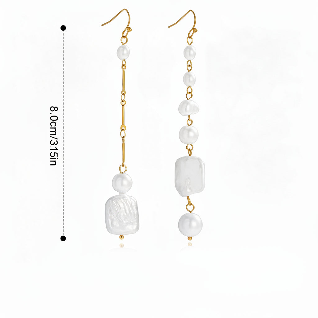 Crystal Threader Drop Earrings