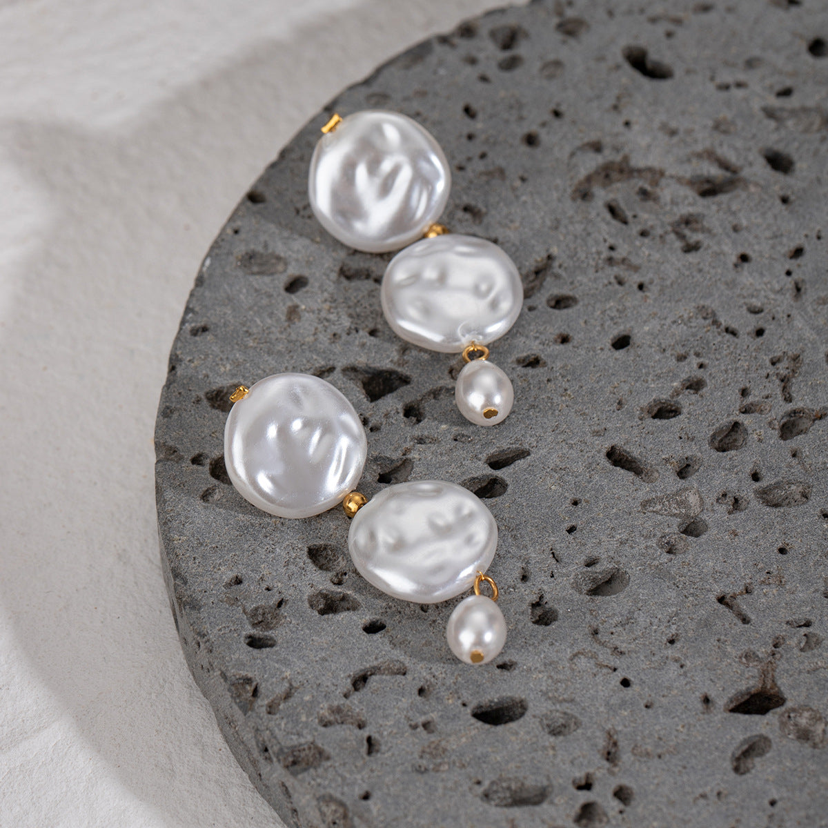 Pearl Teardrop Earrings