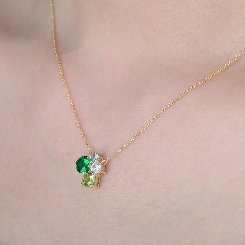 Marquise Peridot Necklace