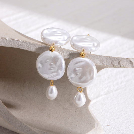 Pearl Teardrop Earrings