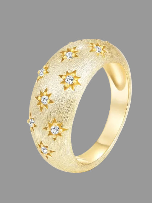 Moissanite Chunky Ring