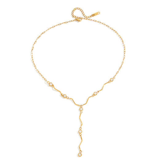 Y-Drop Pendant Necklace