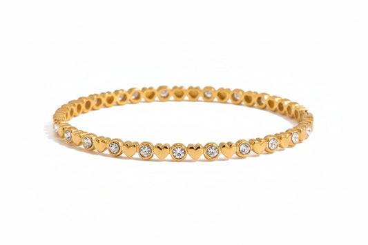 Golden Rope Bangle