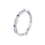 Silver Ring with Waves